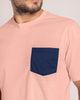 Camiseta manga corta con bolsillo funcional frontal#color_301-rosado-claro
