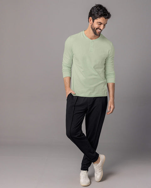 Camiseta manga larga básica#color_600-verde-claro-pastel