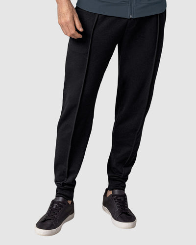 Jogger con cortes decorativos en frente#color_700-negro