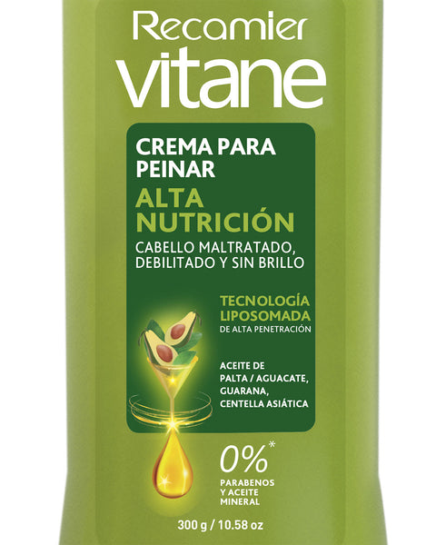 Crema de Peinar Vitane Liso Brasilero X 300gr#color_001-alta-nutricion