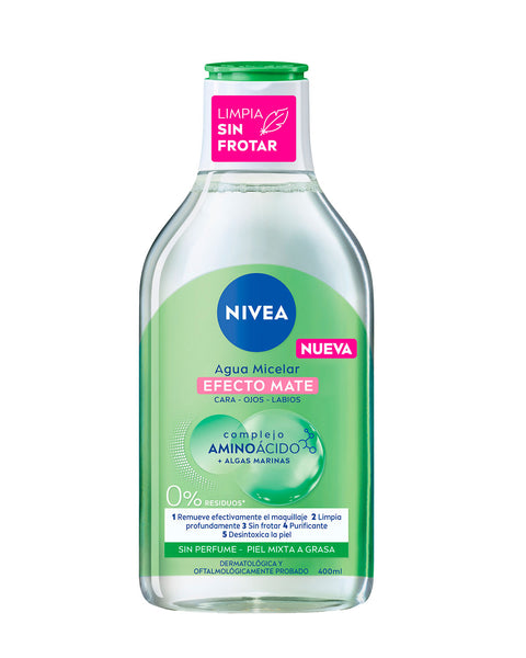 NIVEA Agua Micelar Efecto Mate 400ML#color_sin-color