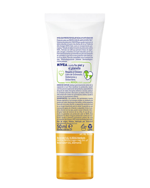 Protector Solar Facial Anti-Edad Q10 FPS50#color_100-anti-age