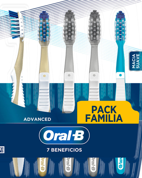 Oral B Advanced beneficios Cepillos Dentales Suave x5 Leonisa Perú