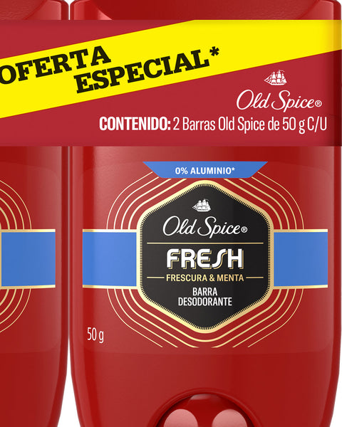 Old Spice Fresh Barra Desodorante 50 g x 2 Unidades#color_001-fresh