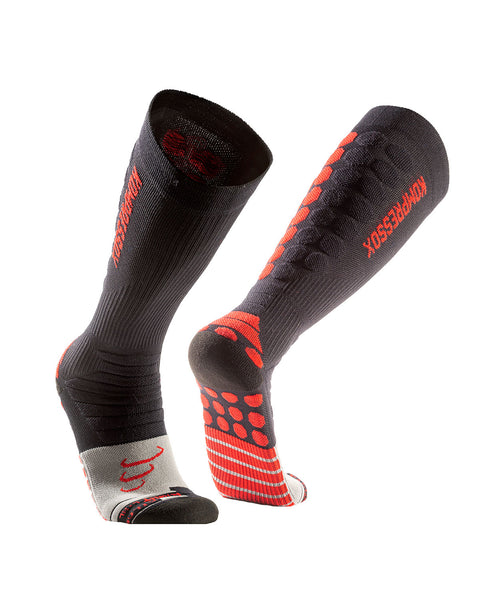 Medias de Compresión Deportiva Atlas Pro#color_302-negro-rojo