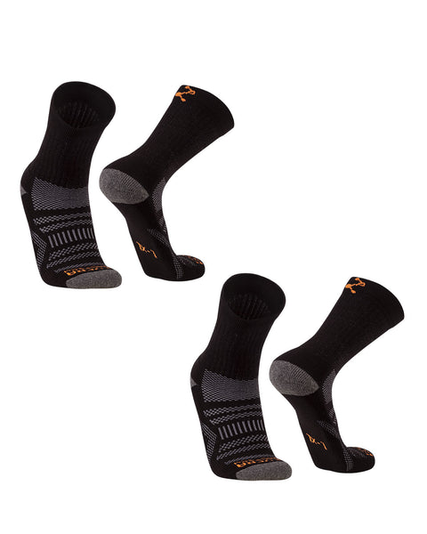 Medias de Trekking Deportivas Altura 2-Pack#color_700-negro