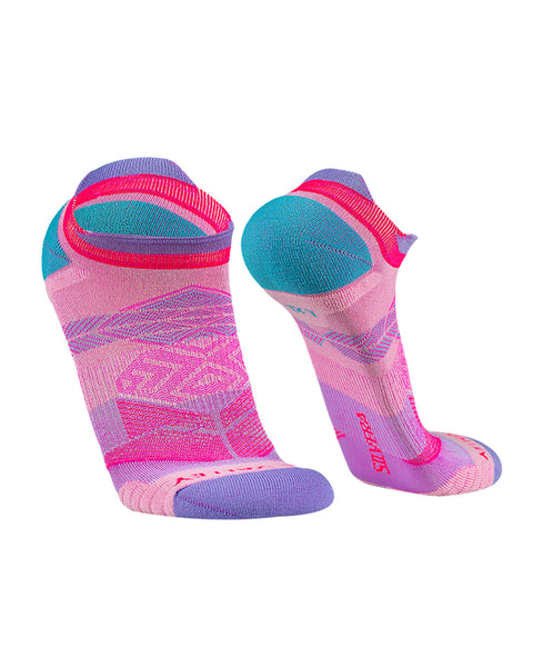 Medias Deportivas Taloneras 2 Pack Inka Valley#color_556-rosa-azul