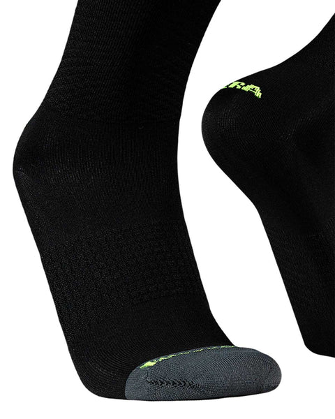 Medias de Deportivas de Compresión para Ciclismo y Running Caña Media | Triatlón#color_700-negro