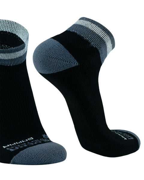 Medias Taloneras de Compresión Acolchadas para Running y Ciclismo Caña Corta | Gamma#color_700-negro