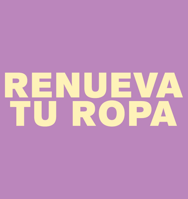 Renueva tu ropa