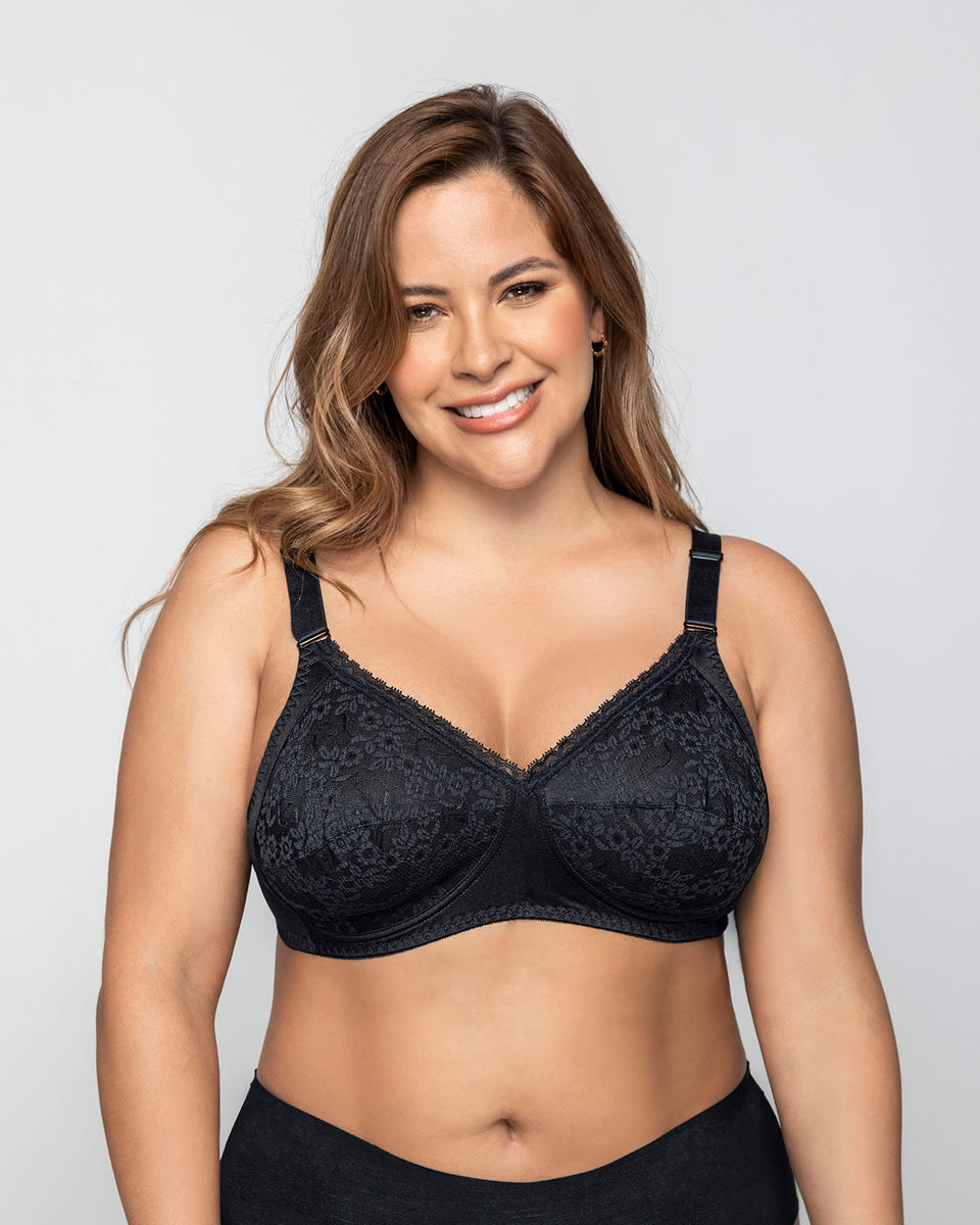 Brasier sin arco con copas en encaje