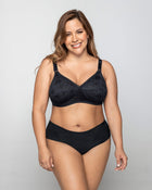 Brasier sin arco con copas en encaje