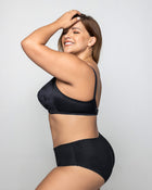 Brasier sin arco con copas en encaje