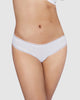 Sexy calzón tipo brasilera en tela ultraliviana#color_000-blanco