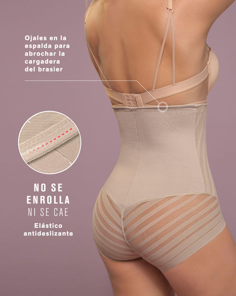 Calzón faja busto libre de control de abdomen invisible en piernas#all_variants