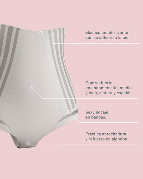 Calzón faja busto libre de control de abdomen invisible en piernas#all_variants