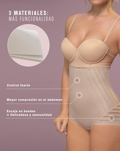 Calzón faja busto libre de control de abdomen invisible en piernas#all_variants