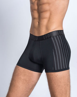 Bóxer corto con tecnología de ajuste perfecto en microfibra#color_713-negro