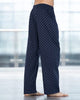 Pantalón largo en algodón cómodo y funcional para hombre#color_536-azul-estampado