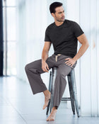 Pantalón largo en algodón cómodo y funcional para hombre