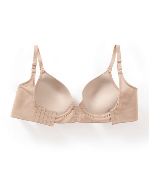 Brasier memory bustier triangular de realce alto y buen cubrimiento#color_802-cafe-claro
