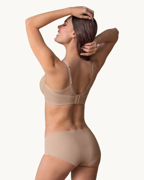 Brasier con cubrimiento total del busto comfort fit#color_802-cafe-claro