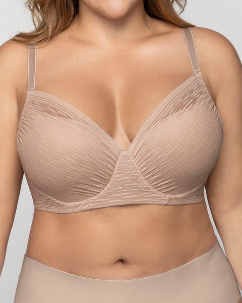 Brasier con cubrimiento total del busto comfort fit#color_802-cafe-claro