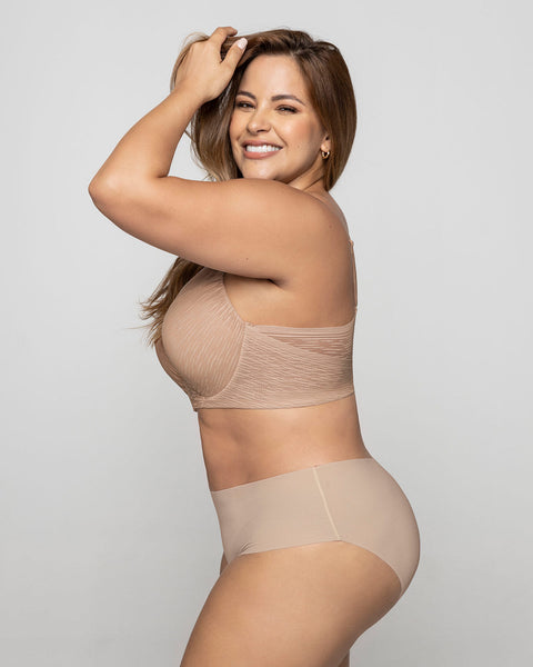 Brasier con cubrimiento total del busto comfort fit#color_802-cafe-claro