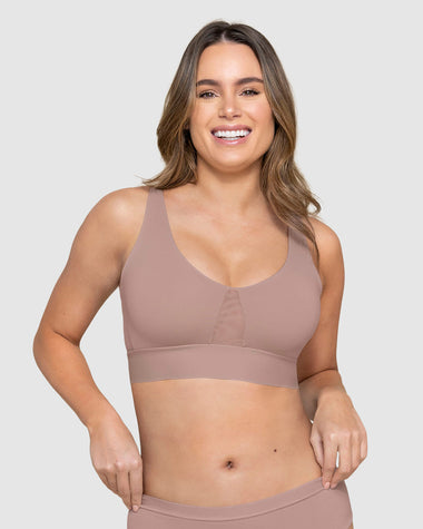 Brasier tipo top de copas extraíbles totalmente cómodo y liviano flexi brastop#color_281-palo-de-rosa