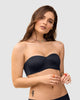 Brasier strapless ideal para busto pequeño y mediano oh so light#color_700-negro