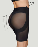 Calzón faja tipo short levanta cola de control en abdomen#color_700-negro