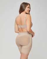 Calzón faja tipo short levanta cola de control en abdomen#color_802-cafe-claro
