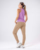 Camiseta deportiva de secado rápido y silueta semiajustada para mujer#color_410-lila-claro