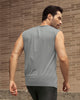 Camiseta manga sisa deportiva y de secado rápido para hombre#color_737-gris