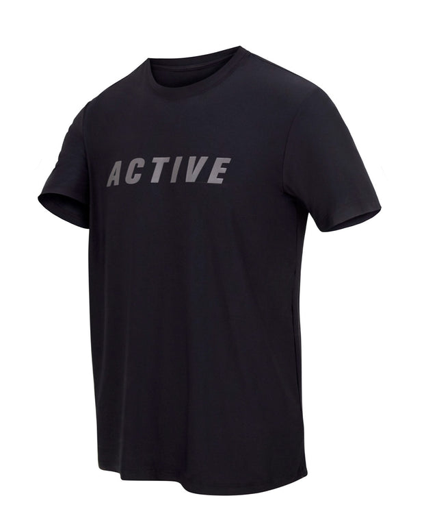 Camiseta deportiva de tacto suave con acabado antibacterial#color_700-negro