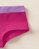 Paquete x 3 calzones tipo hipster en algodón suave para niña#color_s40-mariposas-rosa-azul