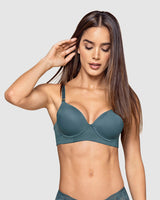Brasier triangular de realce alto#color_541-azul-petroleo