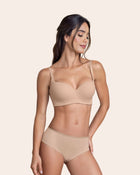 Brasier triangular con cubrimiento de sisa y espalda