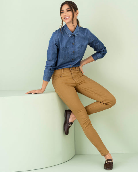 Magic jean levanta cola silueta skinny#color_847-mostaza