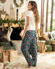 Pantalón de pijama para mujer con estampado de navidad#color_145-estampado-navidad