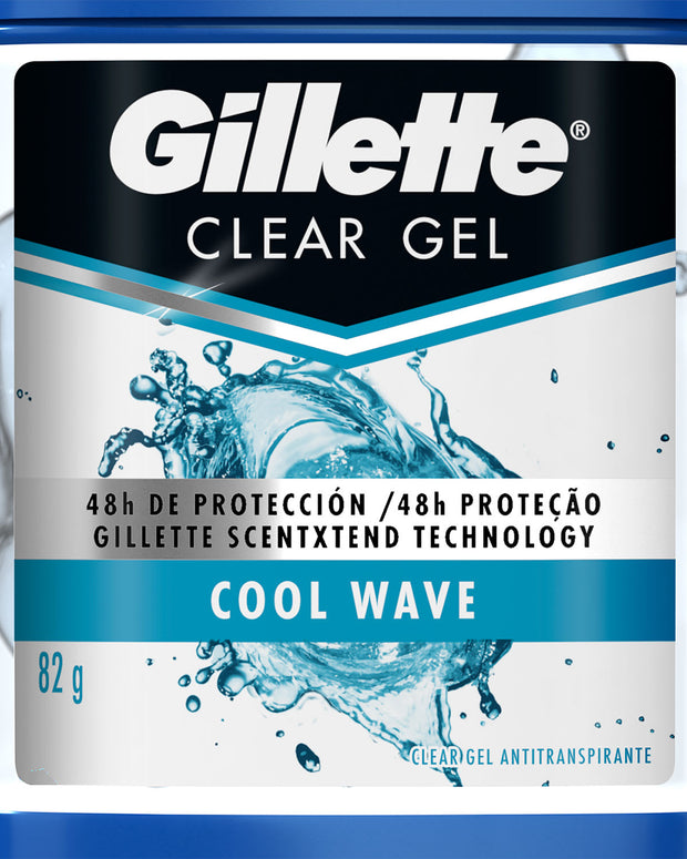 Antitranspirante cleargel gillette cool wave#color_cool-wave