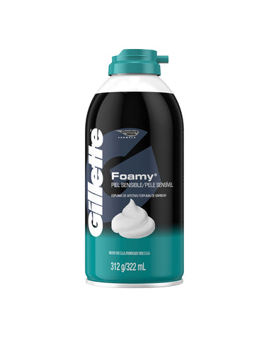 Espuma de afeitar gillette foamy sensitive#color_002-sensitive