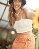 Falda midi con argolla decorativa en frente#color_145-estampado