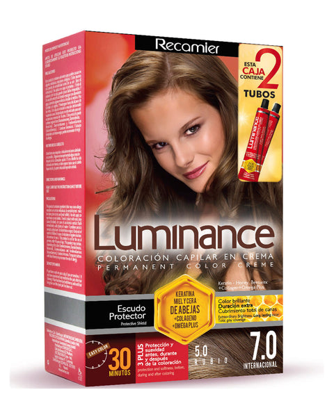 Coloración capilar en crema luminance kit doble tubo#color_802-rubio