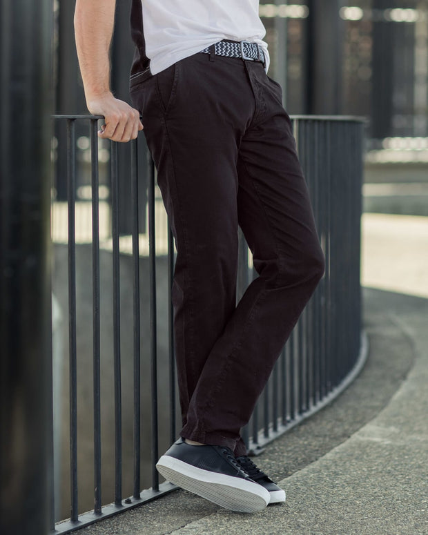 Pantalón texas silueta semi ajustada#color_700-negro