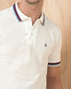 Camiseta tipo polo con mangas y cuello tejido#color_018-marfil