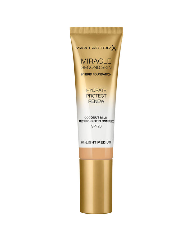 Max factor base de maquillaje miracle second skin#color_003-medium-tan