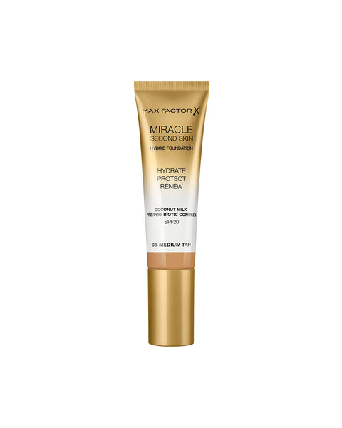 Max factor base de maquillaje miracle second skin#color_005-medium-tan