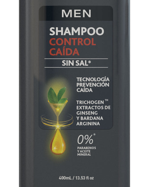 Shampoo men acción anticaída sin sal men vitane#color_sin-color