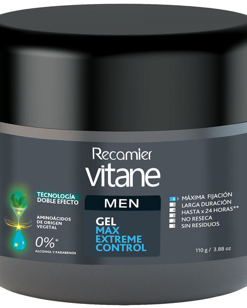 Gel max extreme control vitane 110gr#color_gris